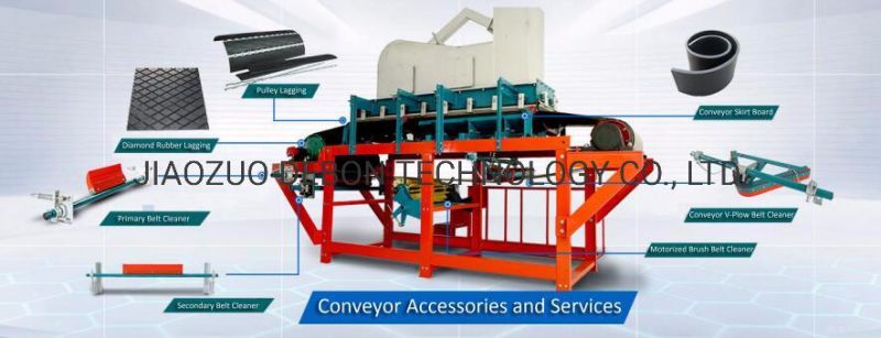 Conveyor Belt Correction Roller Support Device Impact Cradle