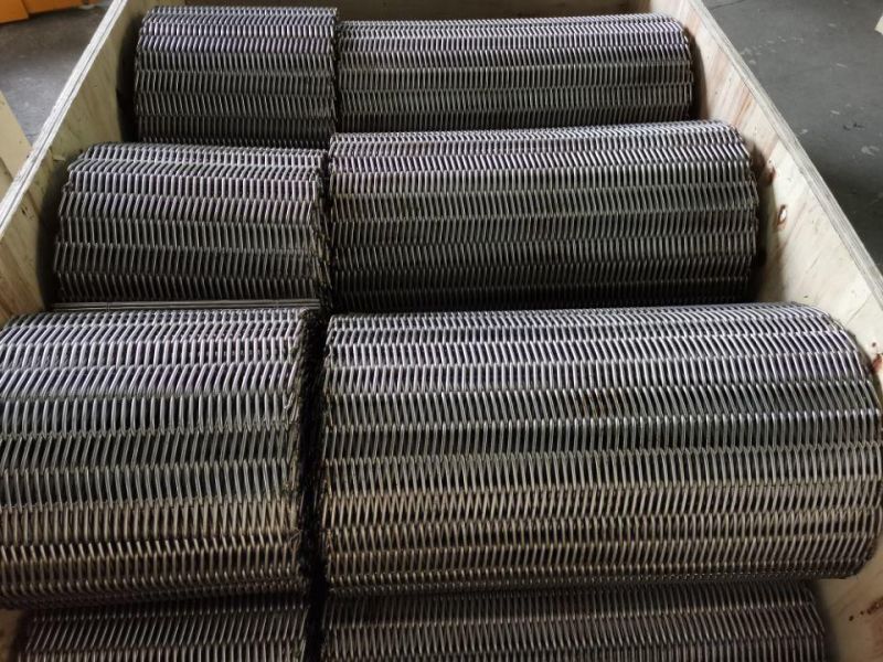 Metal Wire Mesh Belt for Drying, Tunnel Oven, Hot Treatment, Washing