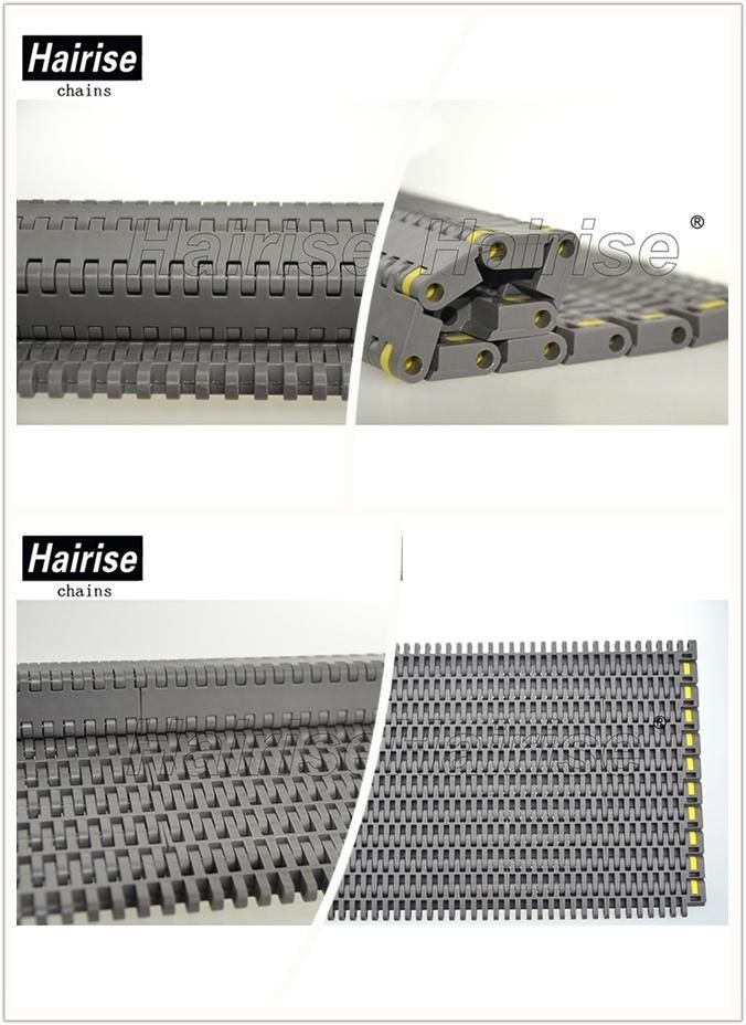 Hairise Food Grade 8505 Plastic Modualr Conveyor Belt