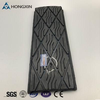 High Temperature Resistant Conveyor System Pulley Lagging Drum Lagging Diamond Rubber Sheet Pulley and Roller Lagging