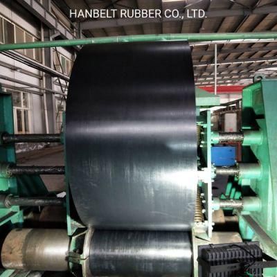High Quality Fire Resistant Rubber Conveyor Belt Reinforced with Polyester Canvas