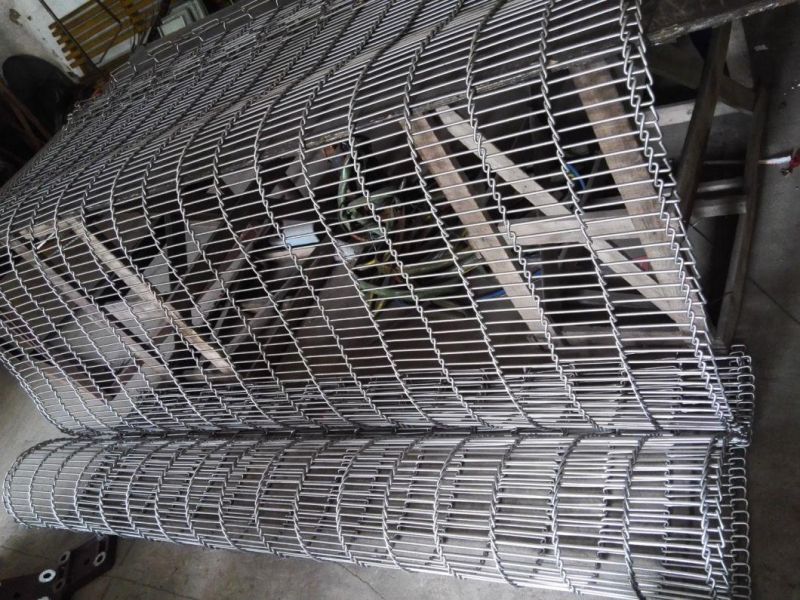 Metal Wire Mesh Belt for Drying, Tunnel Oven, Hot Treatment, Washing