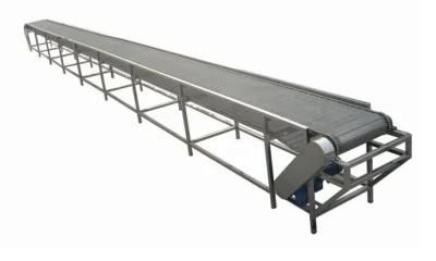 201 Stainless Steel Gravity Man up Telescopice Scalable Belt Conveyor for Loading to Vessel