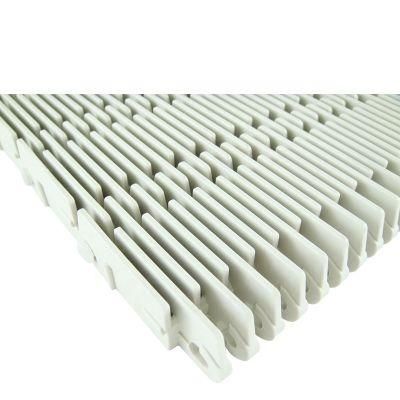 Raised-Rib POM Raw Material 38% Open Area Conveyor Belt Custom Shipping Box Corrugated