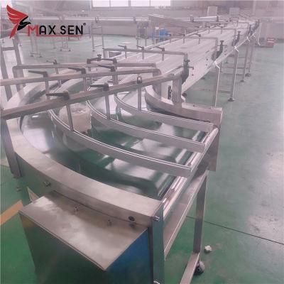 2021 New Customized Plastic Modular Belt Conveyor System Belting for Adhesive Tapes Delivery