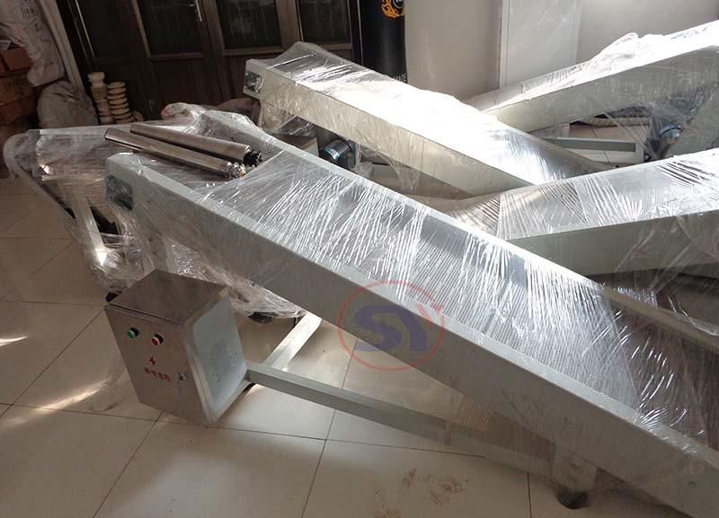 Flat Conveying Plastic Modular Belt Conveyor Machine for Food Beverage