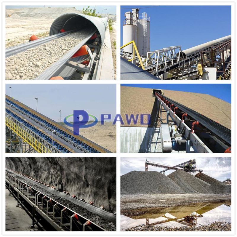 Heat Resistant Rubber Conveyor Belt for Metallurgical Industry