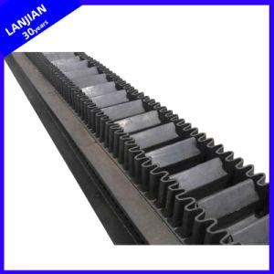 Anti-Tear Abrasive Quarry Plant Sidewall Belt for Belt Conveyor