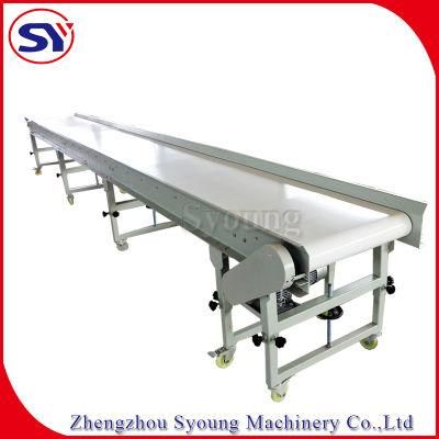 Hydroclean Sanitary PU PVC Belt Conveyor Food Grade