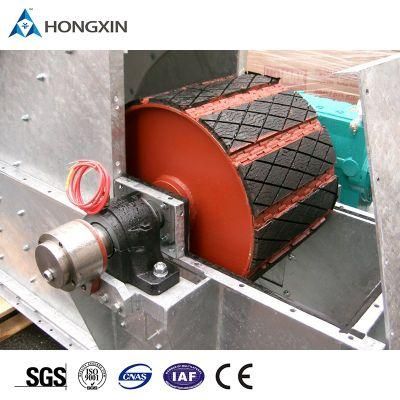 Conveyor Removable Non-Slip Mining Diamond Coated Rubber Pulley Lagging