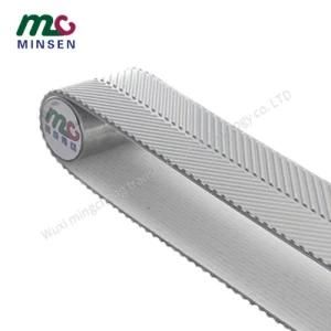 Factory PVC Grey Fishbone Pattern Non-Slip Conveyor Belts for Wood Process by Manufacturer