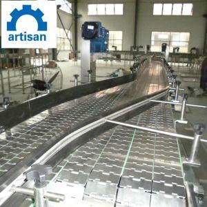 Full Automatic Pet Bottle Mineral Water Filling Production Line Ss Pallet Roller Conveyor