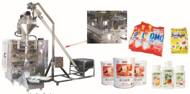 Cement Flexible Screw Conveyor Combining Packaging Machine