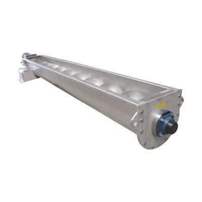 Stainless Steel Shaftless Screw Conveyor for Agricultural Wastewater Treatment