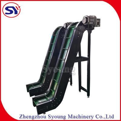 Portable Corrugated and Sidewall Belt Conveyor for Granule Powder Transportation