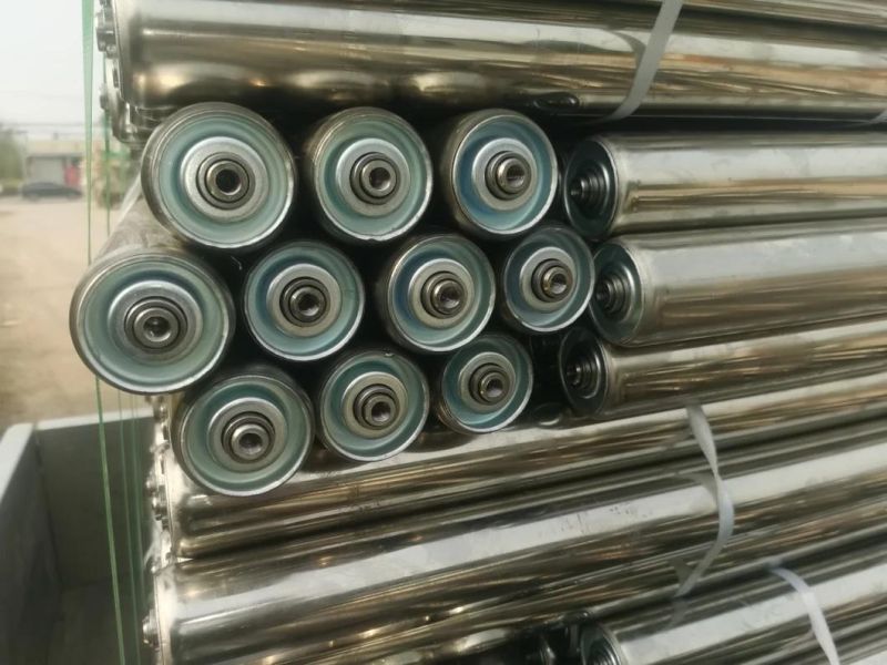 Food Grade Conveyor Spare Parts Stainless Steel Conveyor Pulley Roller