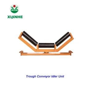 Trough Belt Conveyor Idler Roller Assembling with Bracket