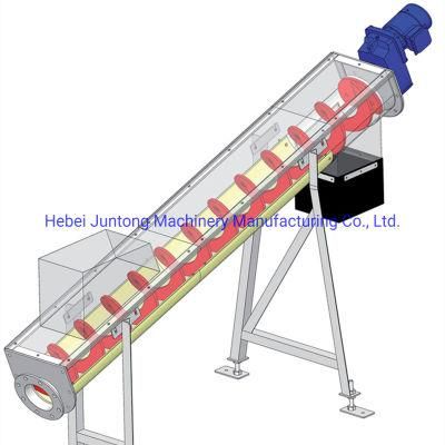 Hopper Cement Conveyor System Screw Conveyor Machine Lx