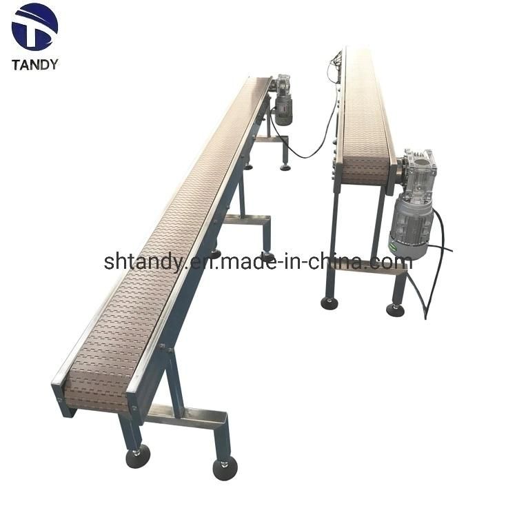 Food Packing Line Chain Slat Conveyor/Curve Conveyor/Conveying Equipment