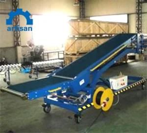 Large Load Capacity A18-Diamond Pattern PVC/PU Belt Conveyors for Agricultural Product Processing