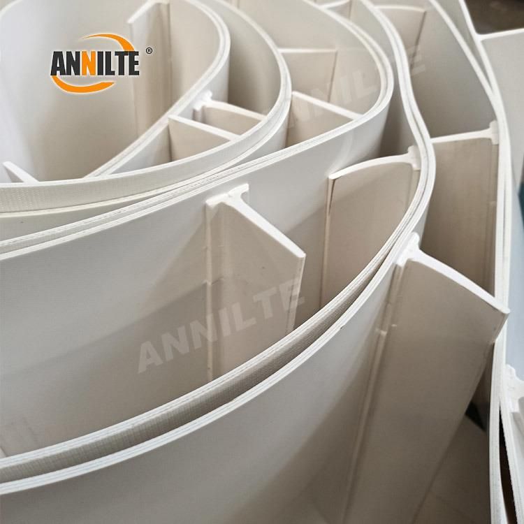 Annilte Green PVC Cleats Conveyor Belt for Sushi