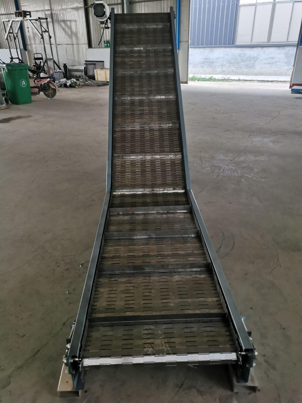 Heavy Duty Stainless Steel Plate Link Conveyor Belt for Food Machinery