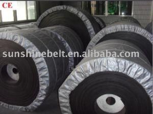 Black Conveyor Belt Ep315/3 10MPa Wear Resistance