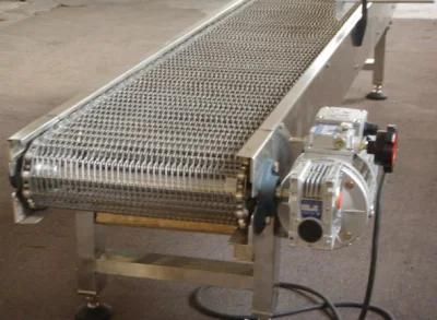 Waste Paper Stainless Steel Wire Mesh Belt Conveyor