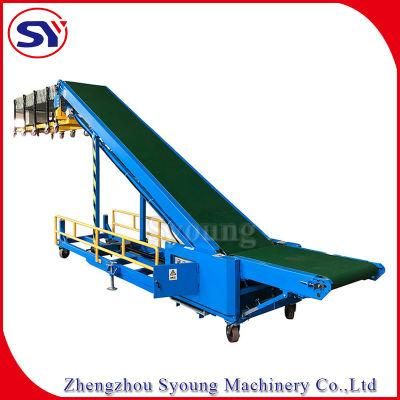 Automatic Loading Unloading Combined Belt Conveyor Line for Pallet Tray Bags