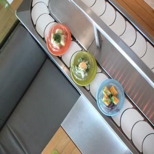 Food Grade Sushi Conveyor for Cafeteria, Hot Pot Conveyor Machine