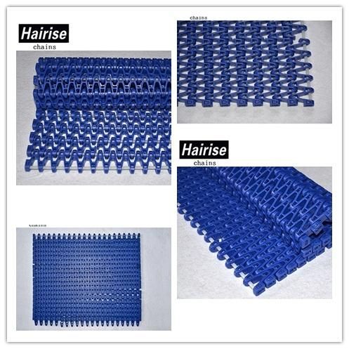 Hairise7100A Easy Cleaning Modular Plastic Belt Conveyors