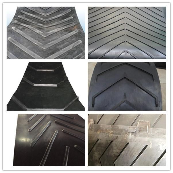 Ep150 Chevron Rubber Conveyor Belt