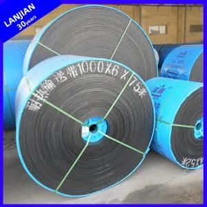 5-Layer Canvas Rubber Conveyor Belt with High Temperature Resistance of 200 &ordm; C and Width of 0.8m