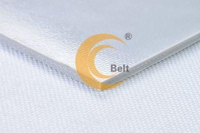 3mm glossy type PVC conveyor belt grey color for logistics