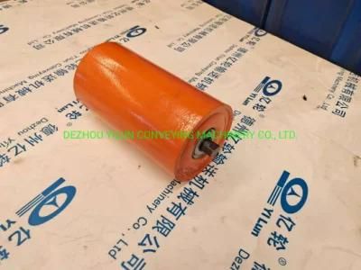 High Quality Cema Standard Rubber Rings Impact Roller for Conveyor