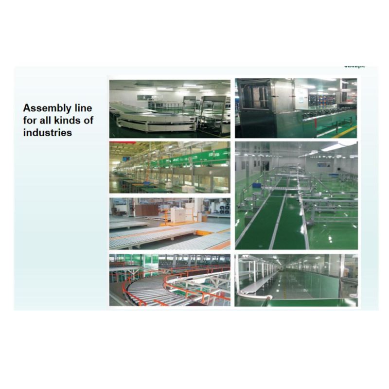 Manufacturer Direct Supply Roller Conveyor Assembly Line High-End Export to South Korea PVC Conveyor Belt