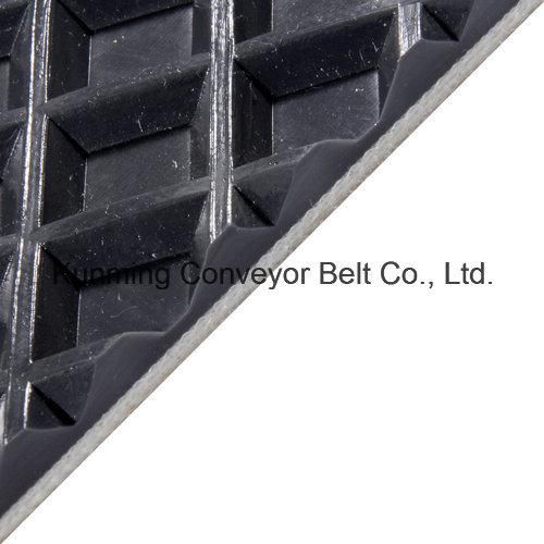 Conveyor Belt PVC Timber Wood Stone Material (EM300/3: 0+6.0LD/9.5B)