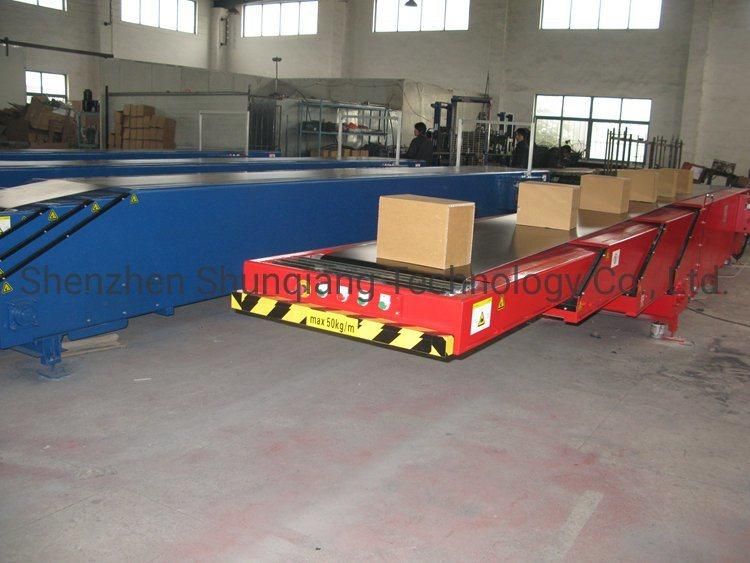 Customize Flexible Belt Conveyor for Truck Loading and Unloading