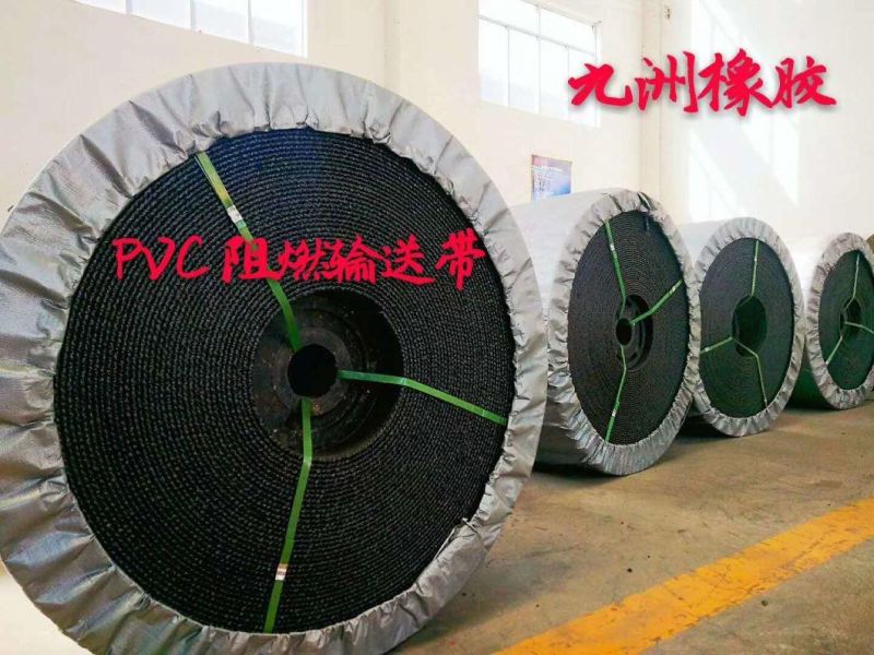 PVC Pvg Solid Woven Fire Resistant Conveyor Belt