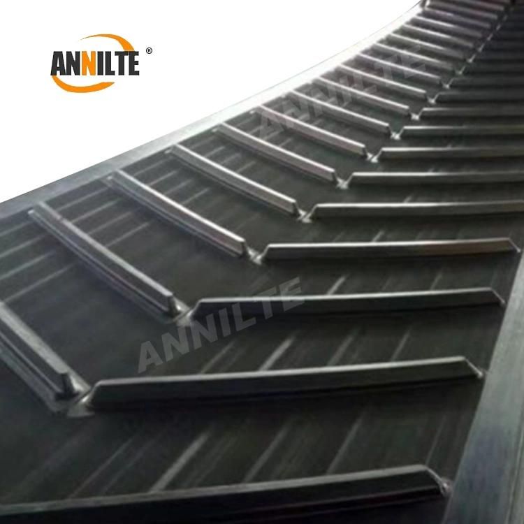 Annilte Low Profile Potato Woven Fabric Rubber Weight Slat Bucket Elevator Belt Ep Heavy Duty Mobile Belt Conveyor for Truck Loading
