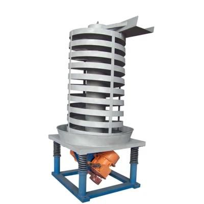 Stainless Steel Small Pelletizer Line Vertical Elevator Spiral Vibrating Conveyor