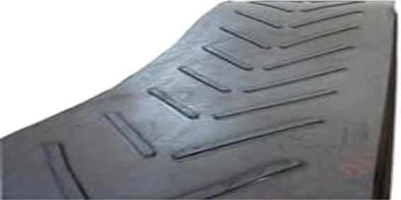 Ep100/Ep200/Ep300/Ep400 Fabric Closed V Chevron Pattern Rubber Conveyor Belt for Sale