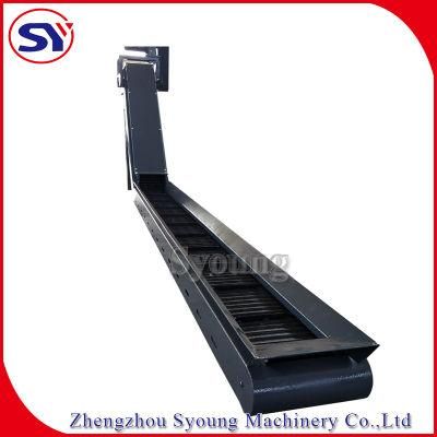 Climbing Modular Belting Slat Conveyor Plate for Transport Iron Cake