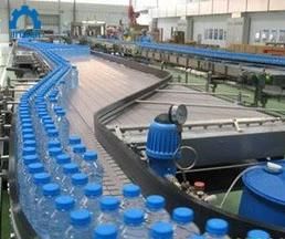 Food Grade Bottle Conveyors for Beverage Transmission Belt V Belt Conveyor Roller