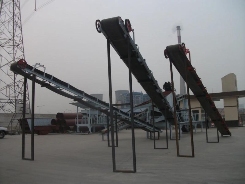 Mobile Belt Conveyor for Conveying Rice Bags From Truck Loading