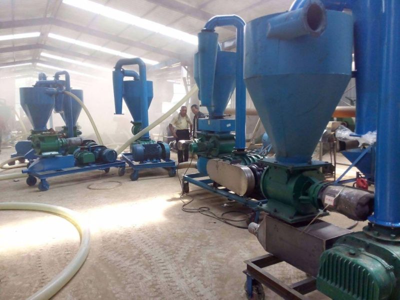 Flexible Beans Particles Grain Sawdust Wood Chips Conveyor