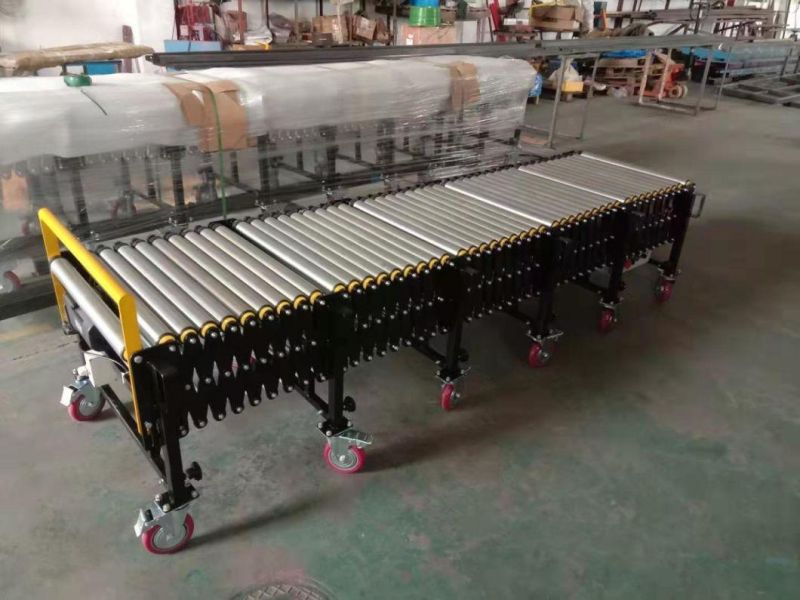 Electricity Powered Steel Roller Conveyor Machine for Transportation