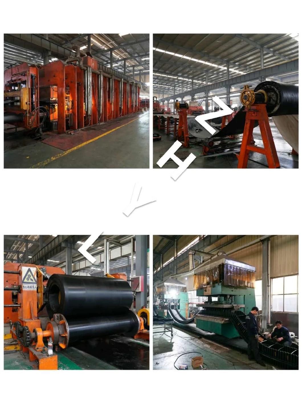 Rubber Pattern Conveyor Belt Anti-Skid Belt for Conveying Large Capacity