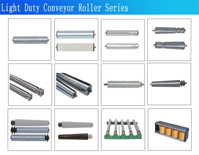 Light Duty Conveyor Steel Roller with Sprocket / Tooth / Teeth