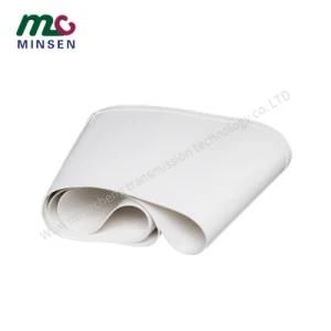 White Soft Cloth PVC/PU/Pvk Light Industrial Conveyor/Transmission Belting/Belt for Turning Machine